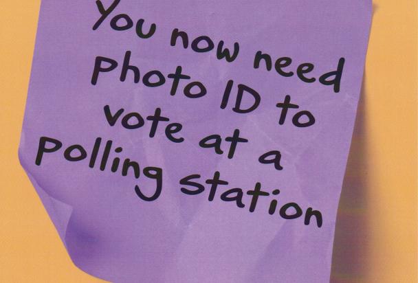 Voter ID needed
