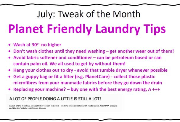 Tweak for July about Laundry