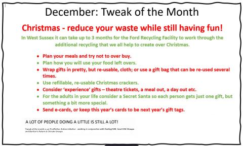 Decembers Tweak
