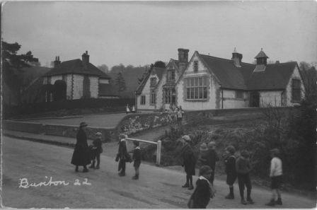 Old pic of Buriton School